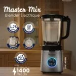 BLENDER A COMMADE DIGITAL MASTER MIX1400W 2L en verre CONDOR CMX1400DN – خلاط كهربائي كوندور 2 لتر 1400 واط زجاج CMX1400DN