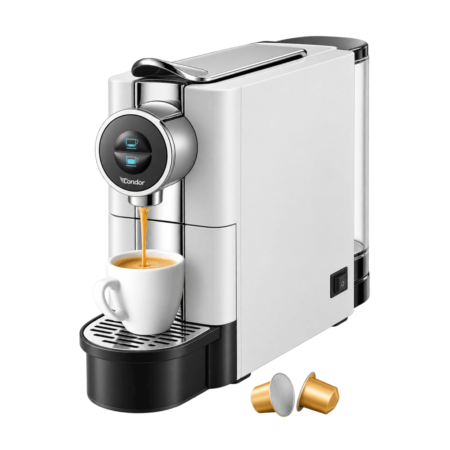 Machine à café à capsule CONDOR HAVANA Silver 1145W 20 bars  MC200CS Gris