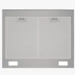 Hotte Nardi Capella 60 Cm NHC-CP630X Gris Nardo – شفاط مطبخ ناردي رمادي NHC-CP630X