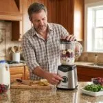 Blender électrique Hisense – 1,5L – 1000W – Inox – Contrôle LED Bol EN Verre H15TBSSS1 – خلاط كهربائي هايسنس 1.5 لتر 1000 واط إينوكس زجاج H15TBSSS1
