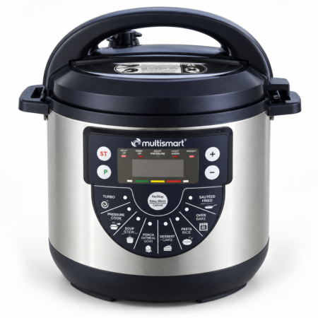 Cocotte électrique intelligente 6 L 1000W Avec 8 programmes Multismart MS-PC1016