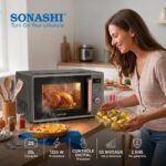 Micro-ondes et Four 2 en 1 Capacité 22L 1320W Sonashi SMO-925DG – فرن ميكروويف سوناشي 22 لتر 1320 واط SMO-925DG