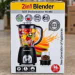 Blender 2 en 1 en Plastique 300W SilverTrust YX-803 Noir – خلاط كهربائي 300 واط أسود YX-803